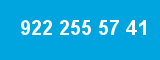 922 255 57 41 922 255 57 41